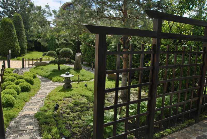 A small Japanese garden