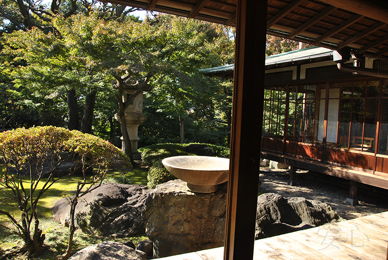 Kyu Asakura House gardens