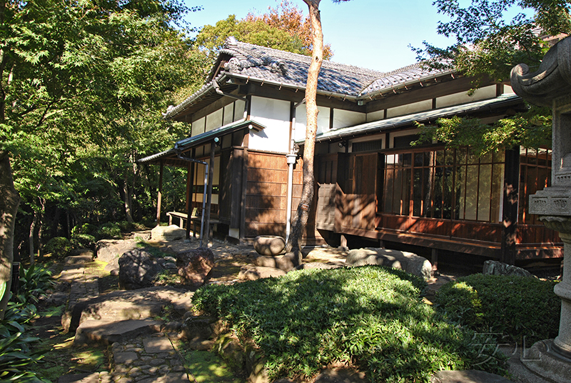 Kyu Asakura House gardens