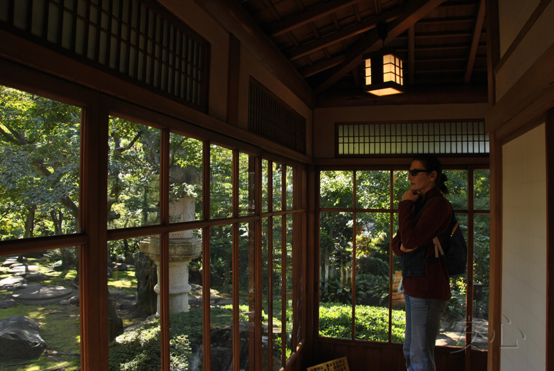 Kyu Asakura House gardens