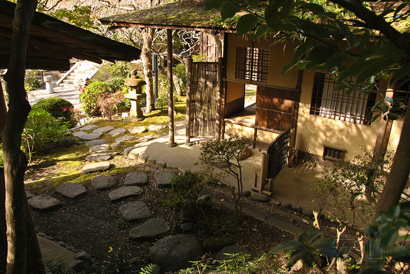 The gardens of Engaku-ji Temple