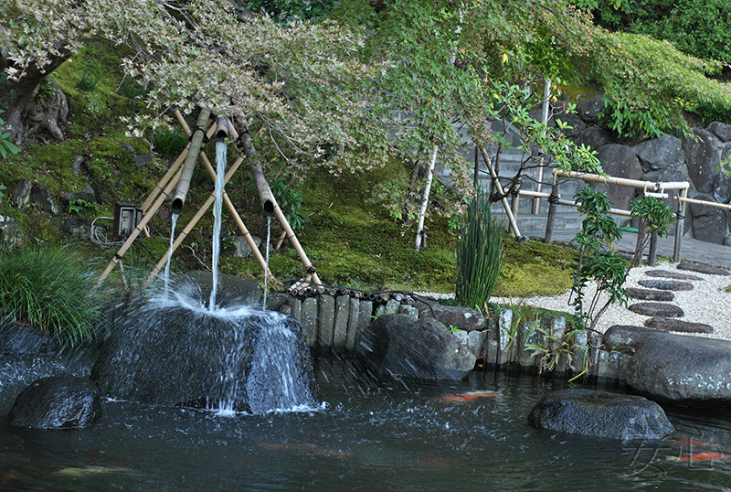 The garden of Hasedera Temple