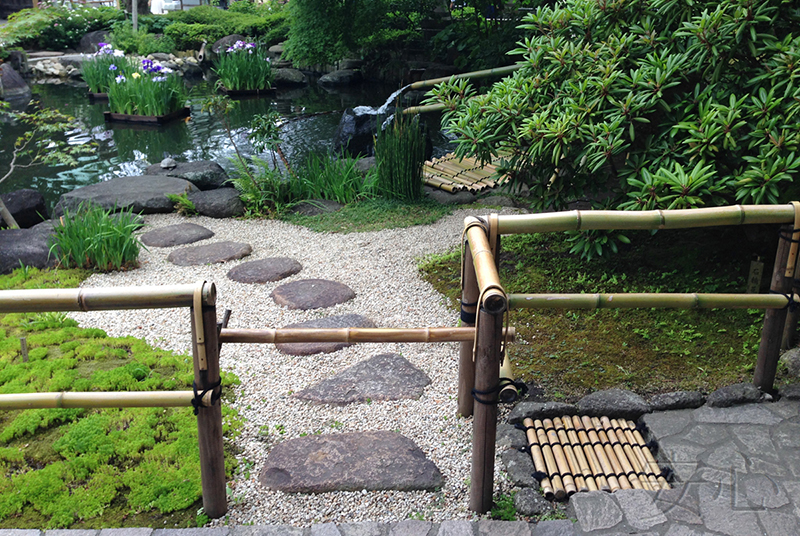 The garden of Hasedera Temple