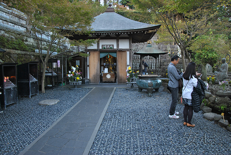 The garden of Hasedera Temple