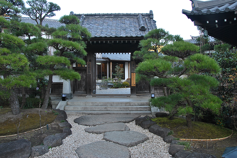 The garden of Hasedera Temple