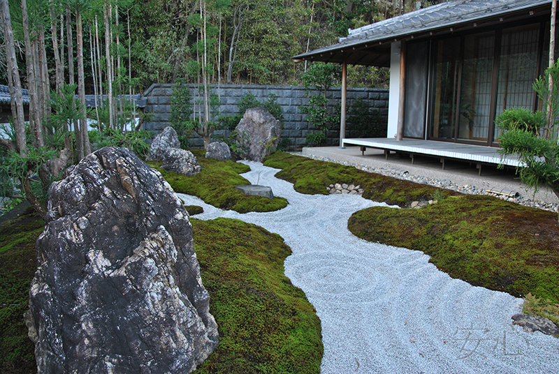 The garden of Hasedera Temple