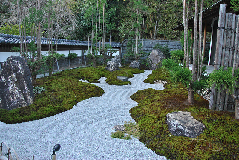 The garden of Hasedera Temple