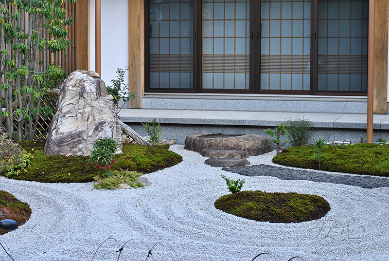 The garden of Hasedera Temple