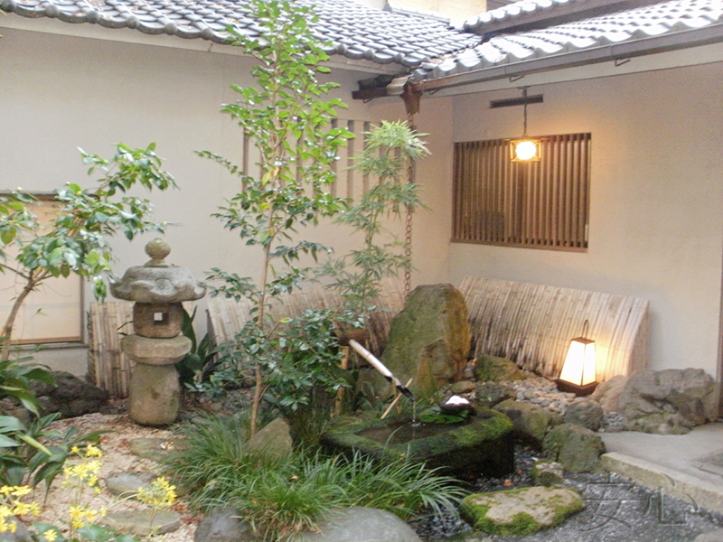 A garden of the hotel "Garden Square"