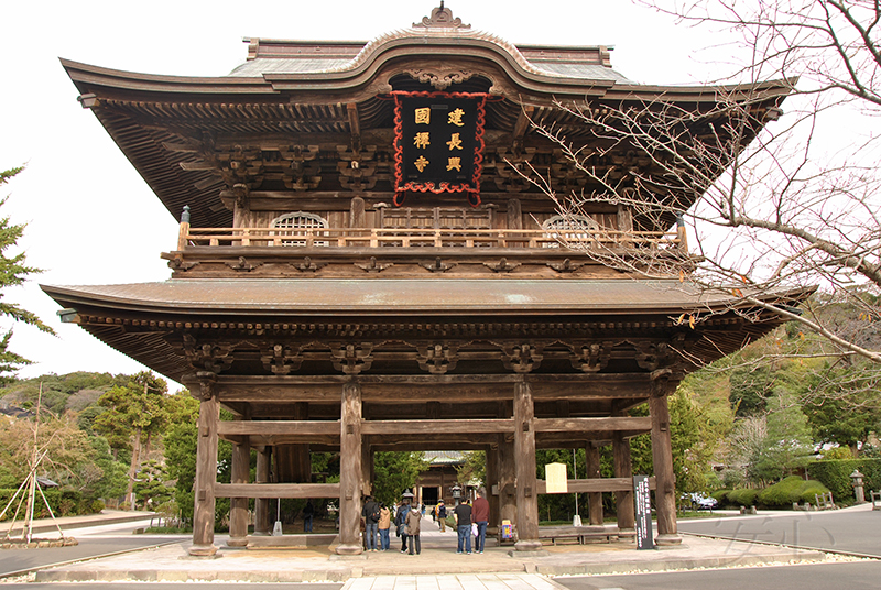 The gardens of Kencho-ji Temple