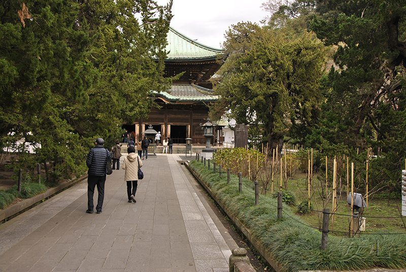 The gardens of Kencho-ji Temple