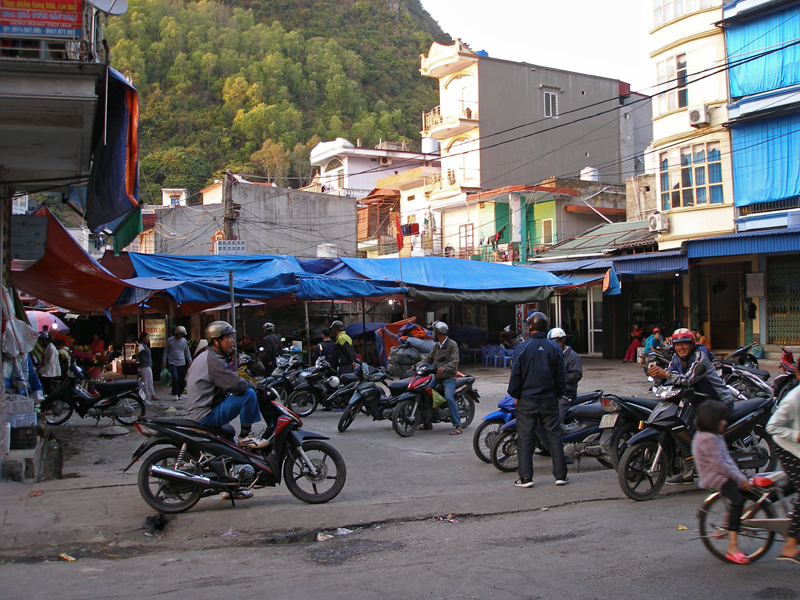 Кат Ба, рынок